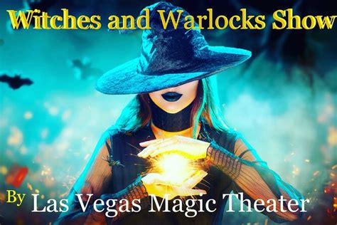 Wiccas and male witches presentation at Las Vegas witchcraft theater